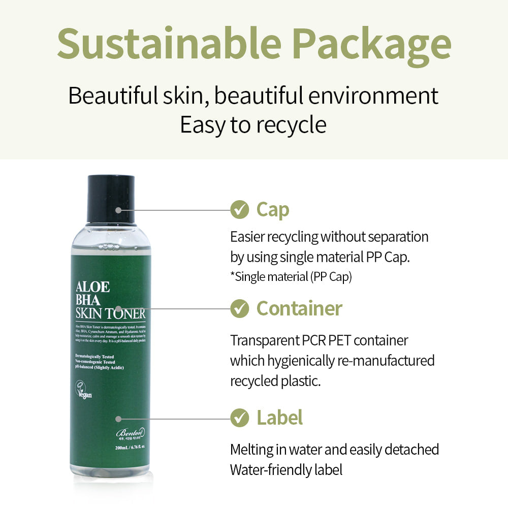 Aloe BHA Skin Toner, 200ml