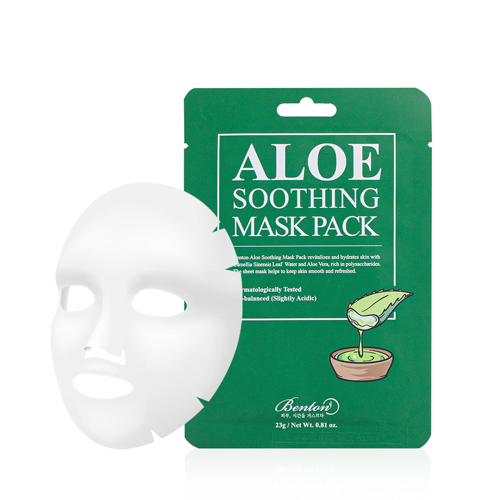 Aloe Soothing Mask Pack, 10 pack (23g)